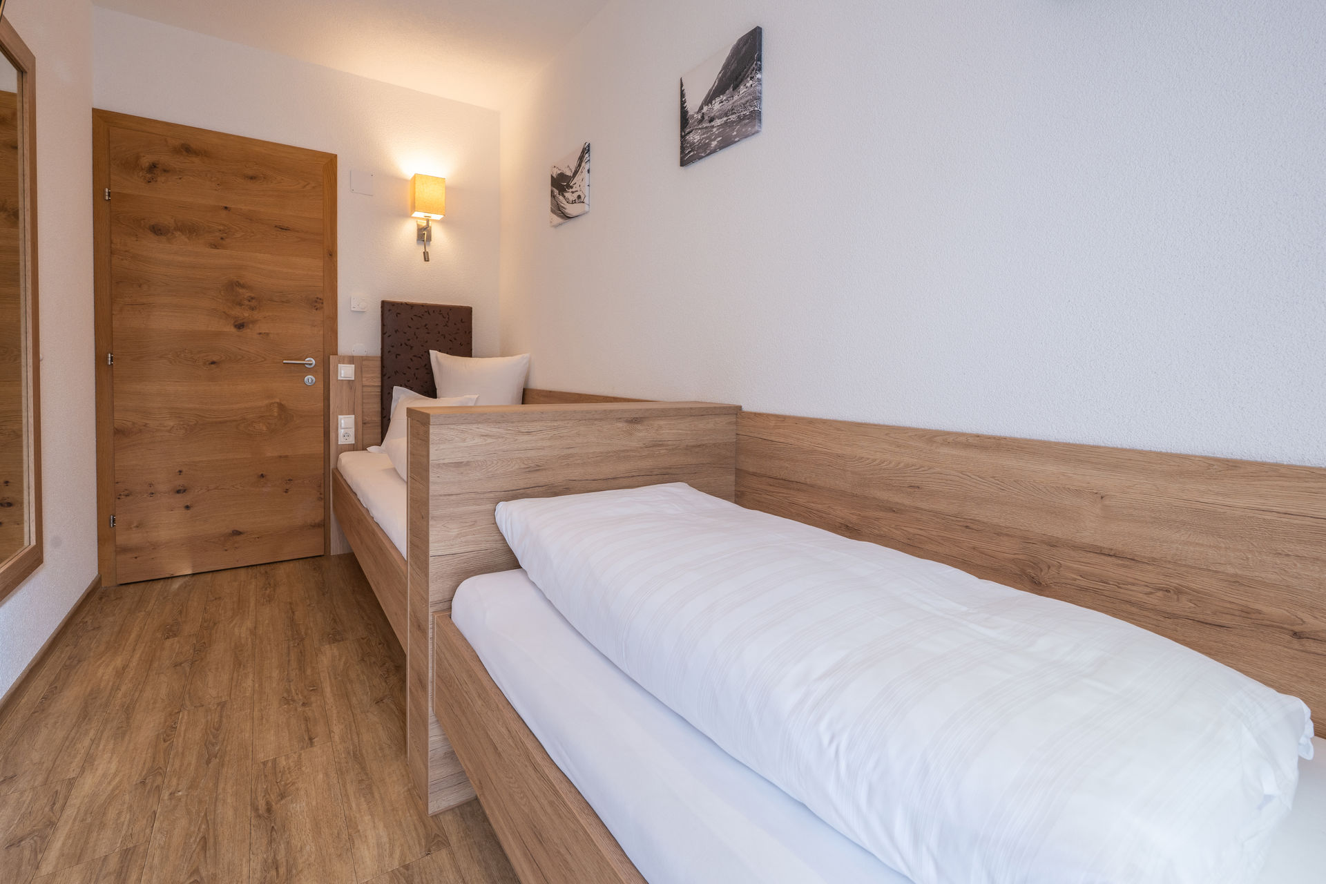 Doppelzimmer mit Einzelbetten